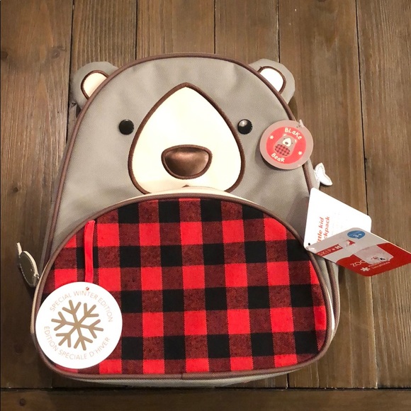 skip hop blake bear backpack